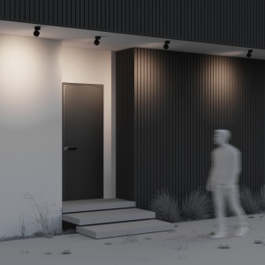 Plafoniera exterior Spin, 5W, lumina calda (3000K), IP54, grafit, Maytoni [6]- savelectro.ro