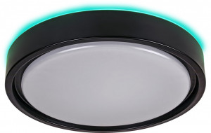 Plafoniera Foster LED, metal, negru, alb, cu telecomanda, senzor de miscare, 1300 lm, temperatura de culoare ajustabila (2700-5000K), 3283, Rabalux [7]- savelectro.ro