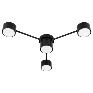 Plafoniere, Plafoniera Guliver, 4xGX53, 85 cm, neagra, Masterled - savelectro.ro