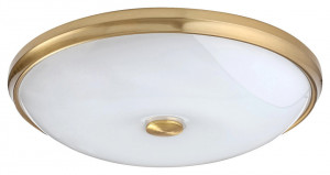 Plafoniera Jasna LED, metal, sticla, alb, alama antica, 1920 lm, lumina calda (3000K), 5196, Rabalux [1]- savelectro.ro