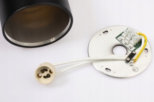 Plafoniera KIVI, Dulie GU10, neagra+aurie, IP20 [12]- savelectro.ro