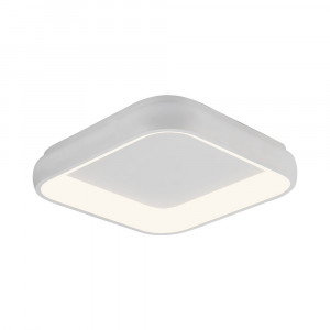 Plafoniera LED Bella patrata, 36W, 4260 lm, temperatura de culoare ajustabila(3000-6500K), alba, Braytron [1]- savelectro.ro