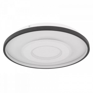 Plafoniera LED Brienna 48552D, cu telecomanda, 36W, 1400lm, lumina calda+neutra+rece, IP20, alba+neagra, Globo Lighting [2]- savelectro.ro