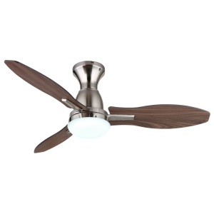 Plafoniera LED Gale, cu ventilator, 22W, 1897 lm, lumina calda/neutra/rece, nichel mat, IP20, Globo Lighting [6]- savelectro.ro