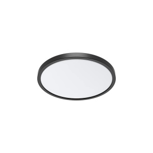 Plafoniera LED Jade, 20W, 1600 lm, lumina calda/neutra/rece, IP40, neagra, Braytron
