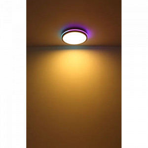 Plafoniera LED Jaxxi 41391-40R, cu telecomanda, RGB, 40W, 4250lm, lumina calda+neutra+rece, IP20, neagra, Globo Lighting [17]- savelectro.ro