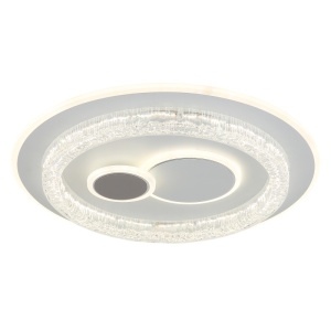 Plafoniere LED, Plafoniera LED Kriswall 48W, lumina calda/neutra/rece, 3450lm, IP20, alba, Globo Lighting - savelectro.ro