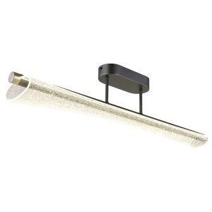 Plafoniere LED, Plafoniera LED Malinda 28W, 1260 lm, lumina calda/neutra/rece, 81 cm, nichel mat, Globo Lighting - savelectro.ro