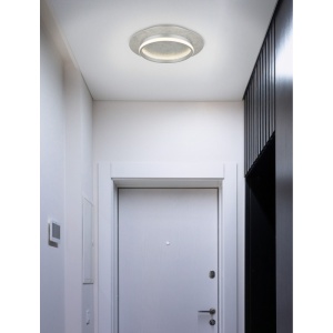 Plafoniera LED Mary, 24W, 1542 lm, lumina calda/neutra/rece, dimabila, Ø400 mm, IP20, argintie, Globo Lighting [5]- savelectro.ro