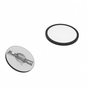 Plafoniera LED Nebula, 18W, 1880lm, temperatura de culoare ajustabila (3000-6500K), dimabil, alba, neagra, Klausen [6]- savelectro.ro