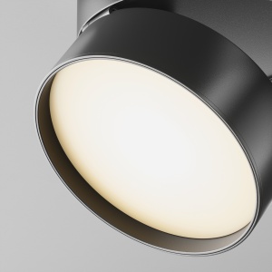 Plafoniera LED Onda C024CL-L18B, 18W, 1000lm, lumina calda, IP20, neagra, Maytoni [2]- savelectro.ro