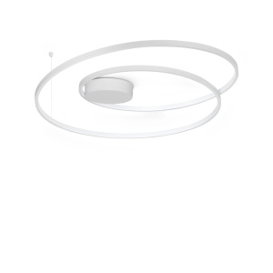 Plafoniere LED, Plafoniera LED Oz, 52W, 3220lm, lumina calda (3000 K), IP20, alba, Ideal Lux - savelectro.ro