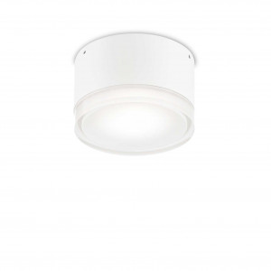 Corpuri de iluminat exterior, Plafoniera pentru exterior URANO, alb, 1 bec, dulie GX53, 168036, Ideal Lux - savelectro.ro