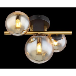 Plafoniera Riha 3xG9, neagra mat, IP20, Globo Lighting [8]- savelectro.ro