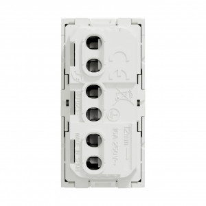 Priza simpla, cu impamantare, 1 modul, 16A, alba, Schneider Noua Unica [2]- savelectro.ro