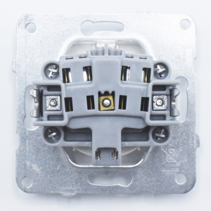 Priza simpla cu impamantare, 16A, IP20, Argintiu, Panasonic Arkedia Slim \ Karre Plus