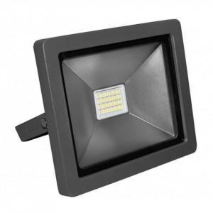 Proiector led 20W, 12-24VDC, 1800lm, IP65, lumina naturala 4000K, Gri, Lumen