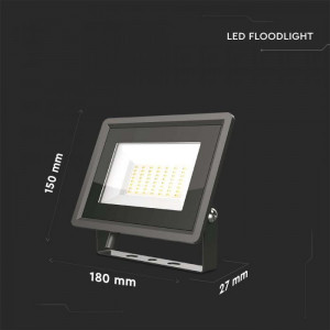Proiector LED SMD 50W, 4300 lm, Seria-F Corp Negru 6500K, 6751 V-TAC [4]- savelectro.ro