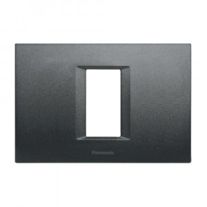 Prize si intrerupatoare, Rama 1/3 module neagra Thea Modular Panasonic - savelectro.ro