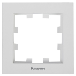 Prize si intrerupatoare Panasonic, Rama simpla, IP20, Seashell, Panasonic Karre Plus 55 Soft Touch - savelectro.ro