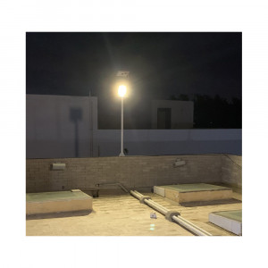 Reflector LED cu panou solar, 300W, 2600 lm, lumina rece (6500K), dimabil, cu telecomanda, Braytron [2]- savelectro.ro
