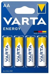 Baterii si Acumulatori, Set 4 baterii R6 AA Alkaline, Varta Energy - savelectro.ro