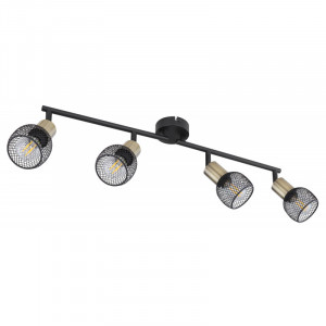 Spot Fiastra 54028-4, 4xE14, negru+bronz, IP20, Globo Lighting [3]- savelectro.ro