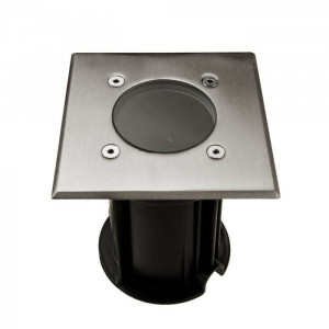 Spot incastrat pentru pardoseala V-TAC, patrat, aluminiu, IP67 [1]- savelectro.ro