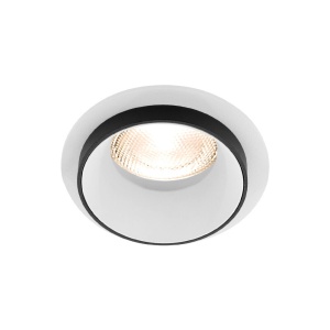 Spoturi, Spot incastrat rotund, alb-negru, IP20, Braytron - savelectro.ro