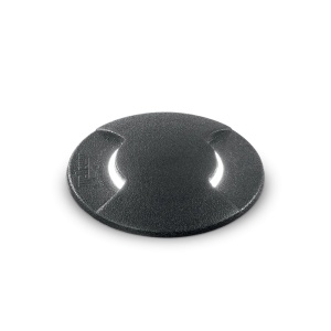Spot incastrat rotund exterior Way Double D160, 1xGX53, IP67, negru, Ideal Lux