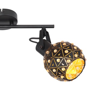 Spot Jodie 54029-2, 2xE14, negru, IP20, Globo Lighting [4]- savelectro.ro