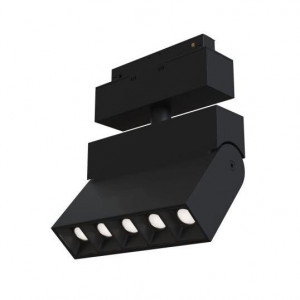 Corpuri de iluminat, Spot LED 10W pentru sina magnetica, 5 leduri, orientabil, lumina calda(3000 K), pentru sina seria 35, Optonica - savelectro.ro