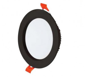 Spot LED 12W Incastrat, Rotund, Horoz Electric, 1200lm, Lumina Rece (7000K), Negru [2]- savelectro.ro