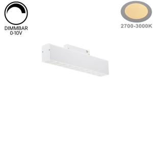 Spot LED 5287-OP, sina magnetica M35, 20W, 1600 lm, lumina calda (3000K), IP20, dimabil, alb, Optonica [3]- savelectro.ro