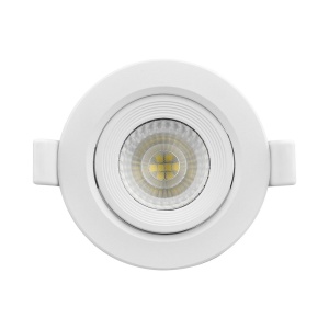 Spot LED 5W Incastrat, Rotund, Braytron, 400lm, Lumina Calda (3000K), Alb [3]- savelectro.ro
