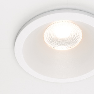 Spot LED 6W Incastrat, Dimabil, Maytoni, 420lm, Lumina Calda (3000K), Alb [2]- savelectro.ro
