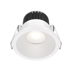 Spot LED 6W Incastrat, Dimabil, Maytoni, 440lm, Lumina Neutra (4000K), Alb [1]- savelectro.ro