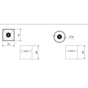 Spot LED 8W Aplicat, GTV, 298lm, Lumina Neutra (4000K), Alb [5]- savelectro.ro
