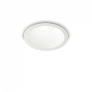 Spot LED Game 192291, rotund, incastrat, 11W, 1000lm, lumina calda, IP20, alb, Ideal Lux