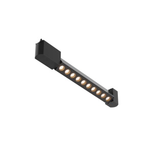 Corpuri de iluminat, Spot pe Sina, 10W, Liniar, Maytoni, 620lm, Lumina Calda (3000 K), Orientabil, Negru - savelectro.ro