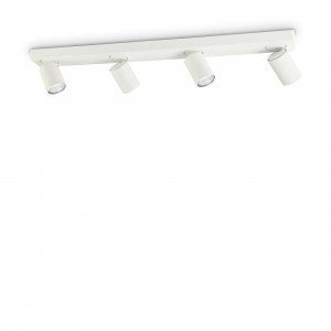 Spot Rudy 229089, orientabil, 4xGU10, alb, IP20, Ideal Lux