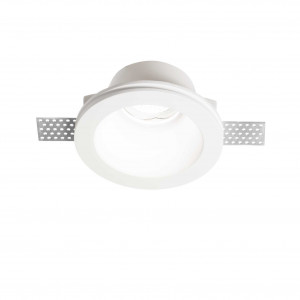 Spot Samba 139012, rotund, incastrat, 1xGU10, alb, IP20, Ideal Lux [1]- savelectro.ro