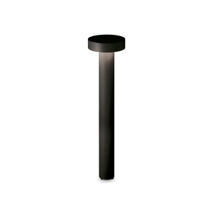 Stalpi iluminat exterior, Stalp exterior Tesla H80, 4xG9, IP44, negru, Ideal Lux - savelectro.ro