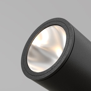 Stalp pentru exterior LED Bern O050FL-L30GF3K, 30W, 2800lm, lumina calda, IP65, grafit, Maytoni [2]- savelectro.ro
