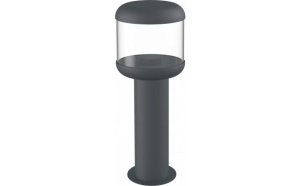 Corpuri de iluminat exterior, Stalp pentru gradina Optonica, E27, IP54, 145x350mm, negru - savelectro.ro