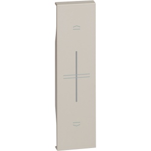 Prize si intrerupatoare Legrand, Tasta intrerupator conectat jaluzele K4027, nisip, BTicino Living Now - savelectro.ro