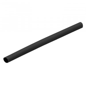 Tub termocontractabil Ø 10mm, 1m lungime, negru, în blister Orno [1]- savelectro.ro