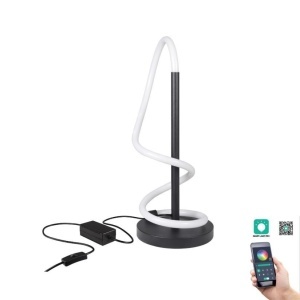 Veioze, Veioza LED Fiora, 27W, lumina calda/neutra/rece, alba, Klausen - savelectro.ro