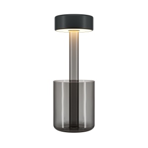 Corpuri de iluminat, Veioza LED MOD229TL-L3B3K3, dimabila, cu intrerupator, 3W, 120lm, lumina calda+neutra, IP20, fumurie+neagra, Maytoni - savelectro.ro