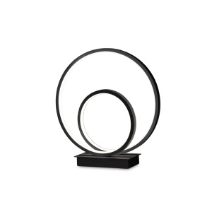 Veioze, Veioza LED Oz, 22W, 1180lm, lumina neutra (4000 K), IP20, neagra, Ideal Lux - savelectro.ro